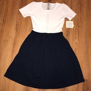 Navy and white Amelia XS